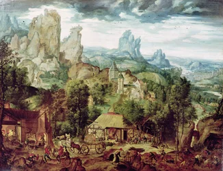 Paisaje con fragua